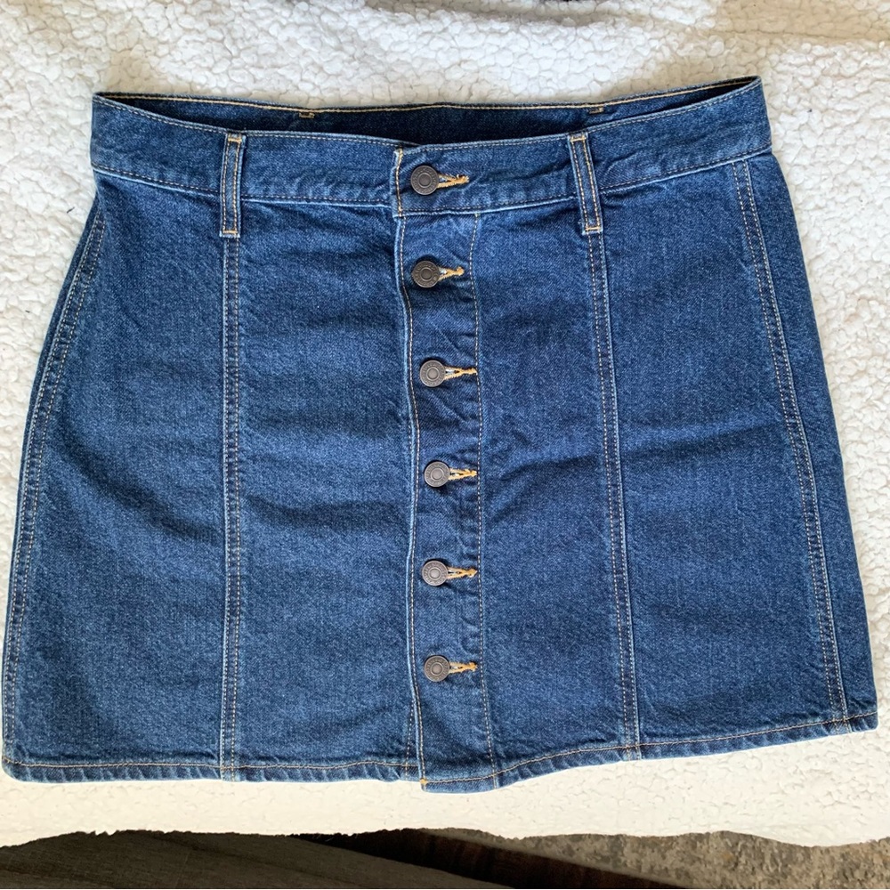 Jean Denim Skirt
